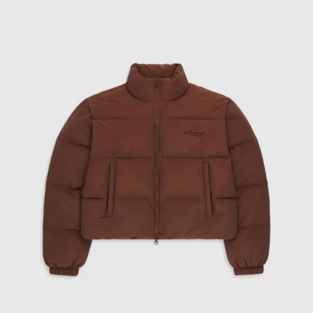 Madhappy Women's Cropped Cozy Puffer Jacket - Picture 2 of 7